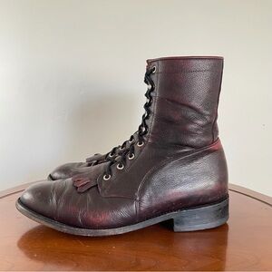 Dan Post Zecuda Men’s Leather Kiltie Cowboy Boot | US 10.5